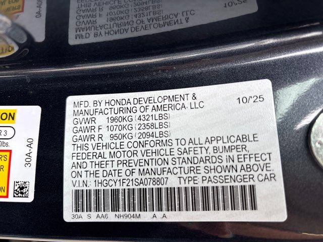 Used 2025 Honda Accord LX image 52