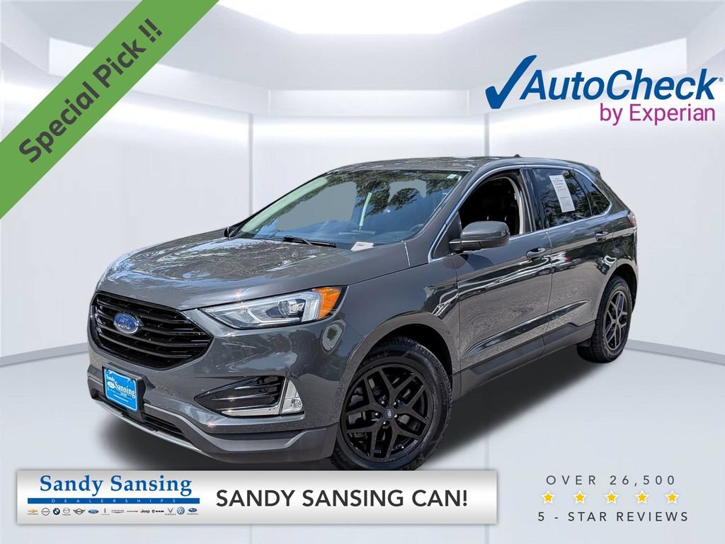 Used 2021 Ford Edge SEL w/ Cargo Accessory Package AWD/4WD image 1