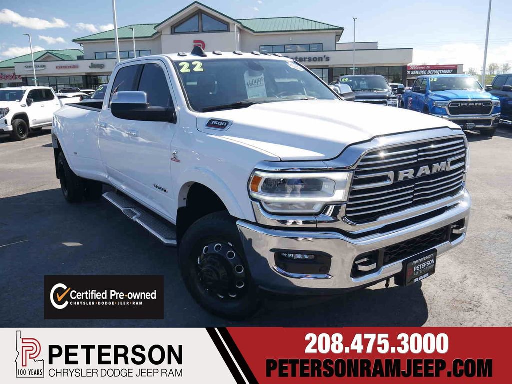 Certified 2022 RAM 3500 Laramie AWD/4WD image 1
