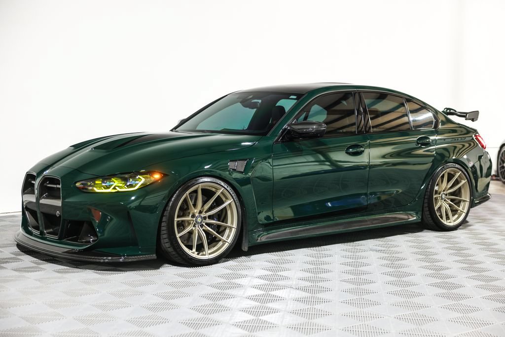 Used 2024 BMW M3 w/ Parking Assistance Package RWD image 26