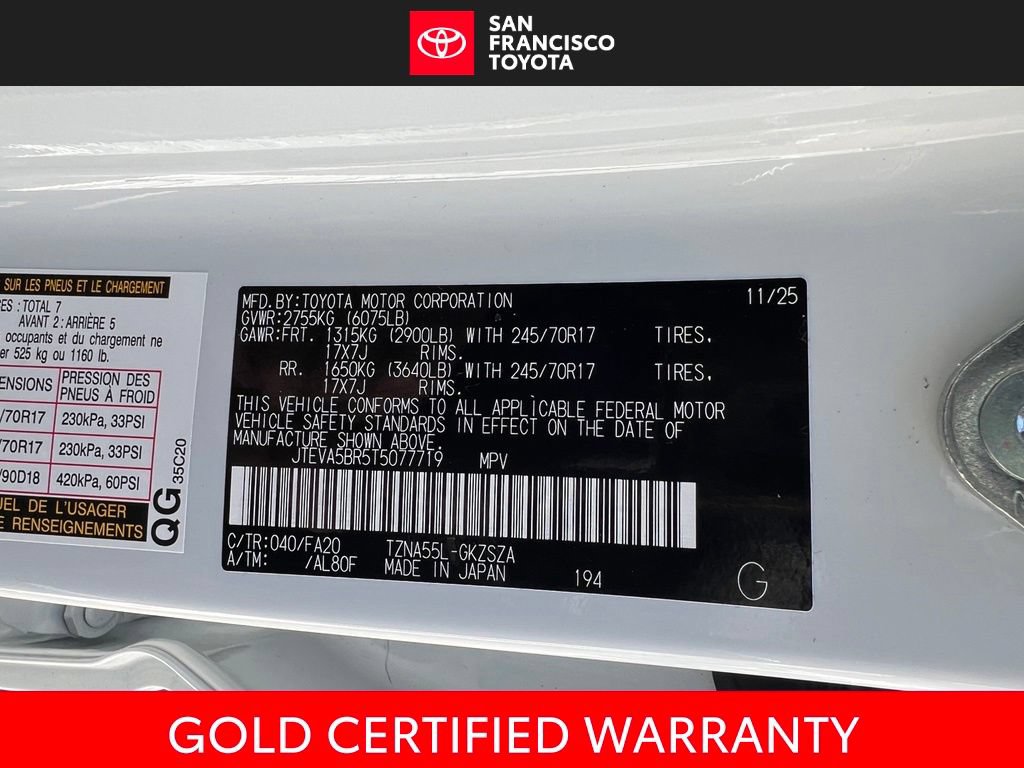 Certified 2026 Toyota 4Runner SR5 AWD/4WD image 40