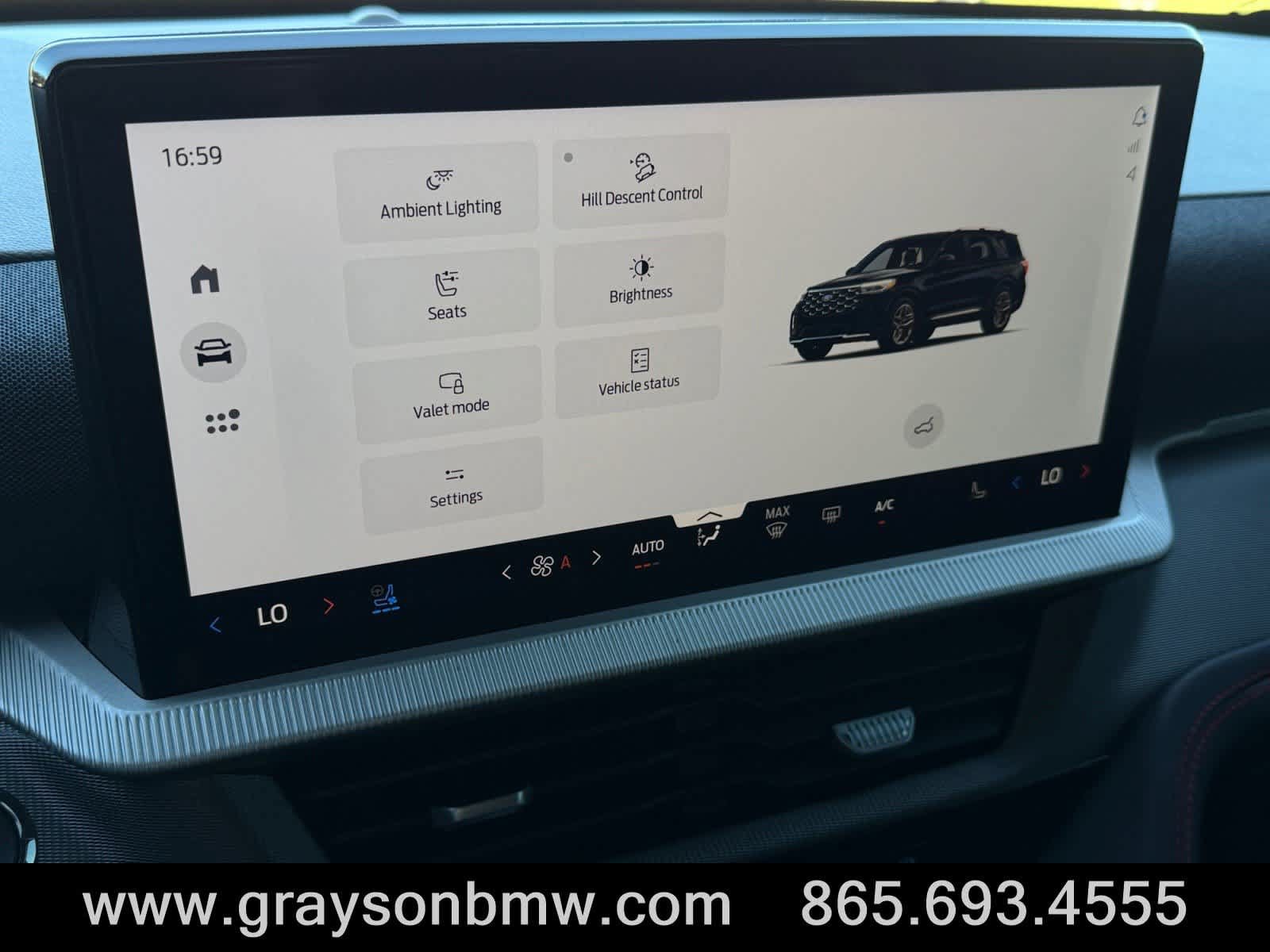 Used 2025 Ford Explorer ST w/ Sun And Sound Package AWD/4WD image 29