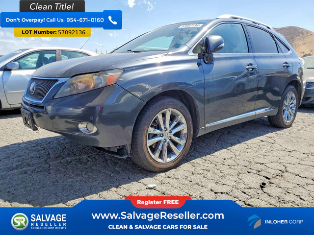 Used 2011 Lexus RX 450h AWD w/ Premium Pkg
