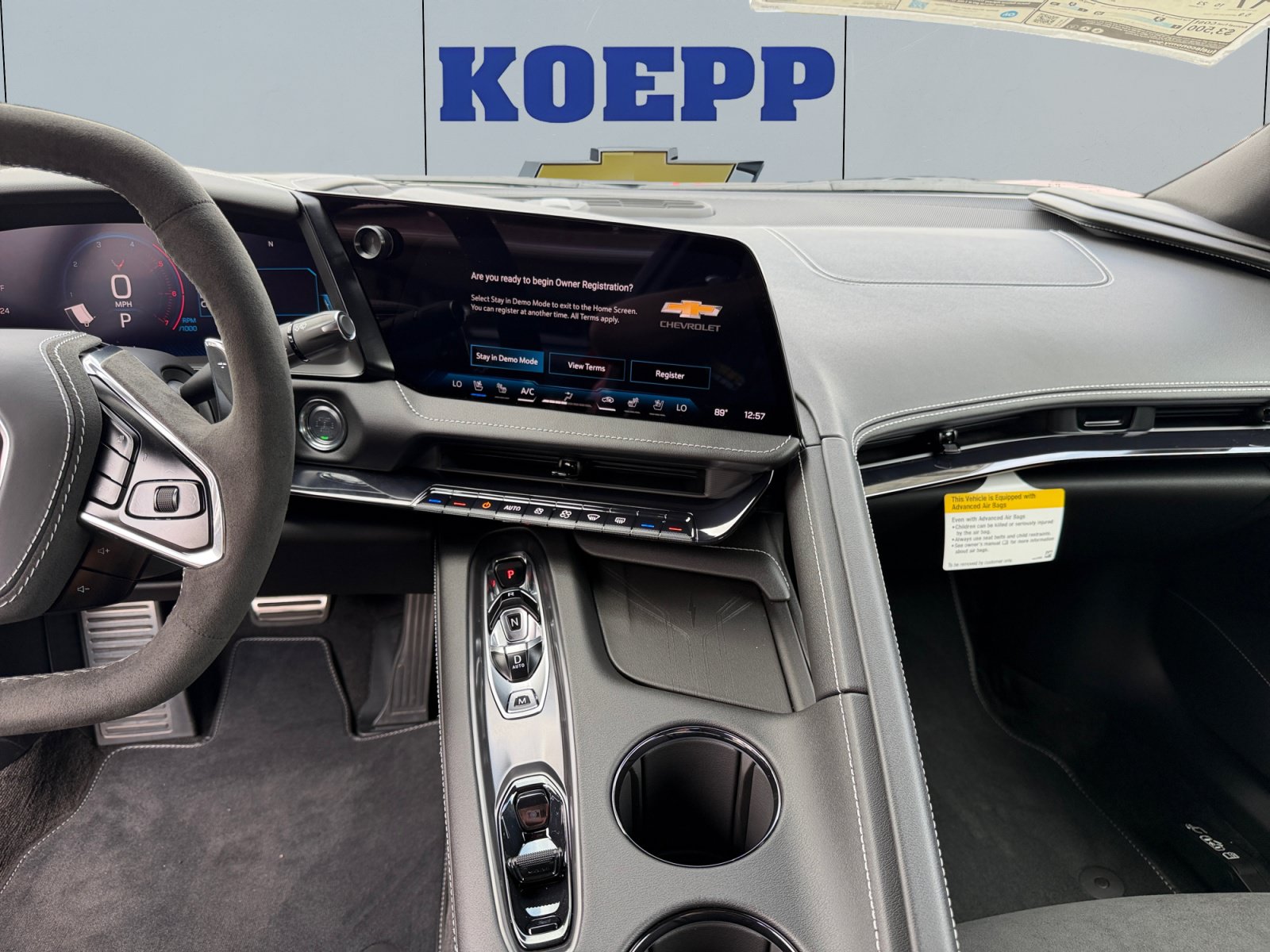 New 2027 Chevrolet Corvette Grand Sport w/ Stealth Interior Trim Package RWD image 12