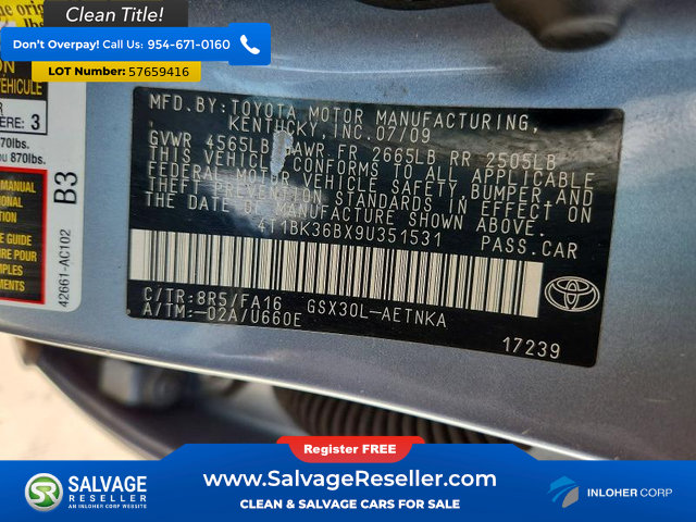 Used 2009 Toyota Avalon FWD image 16