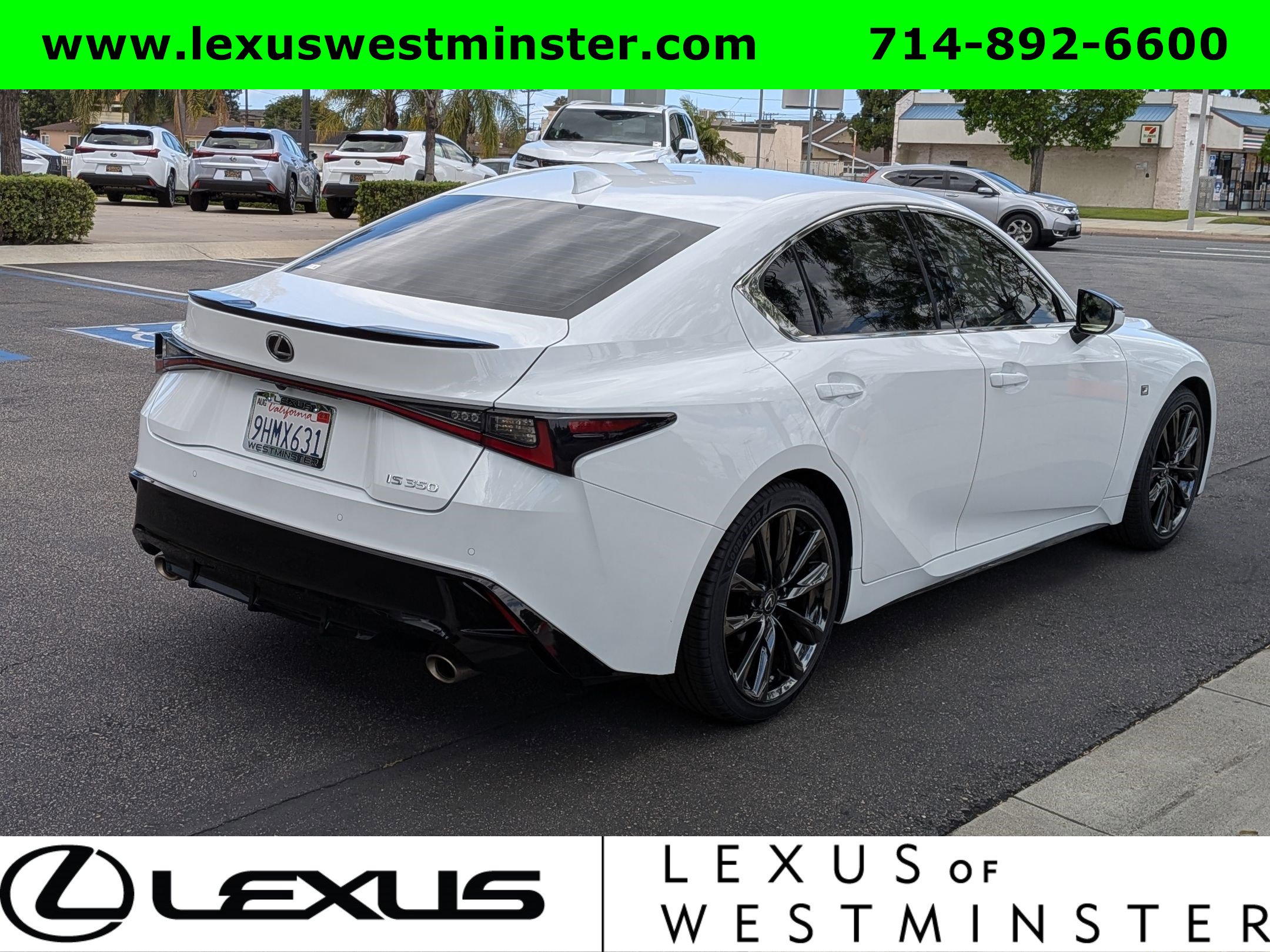 Certified 2023 Lexus IS 350 F Sport w/ Navigation Package RWD image 8