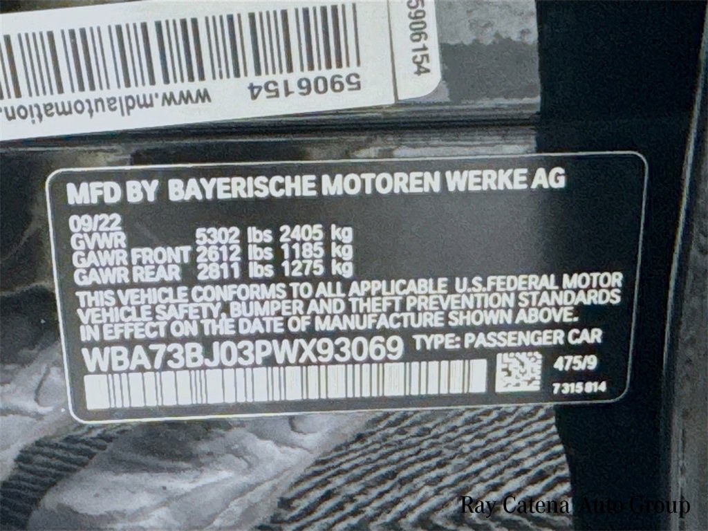 Certified 2023 BMW 540i xDrive w/ Premium Package image 34