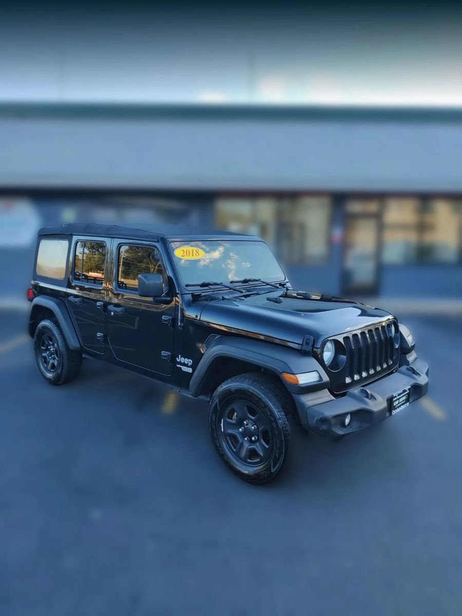 Used 2018 Jeep Wrangler Unlimited Sport image 1
