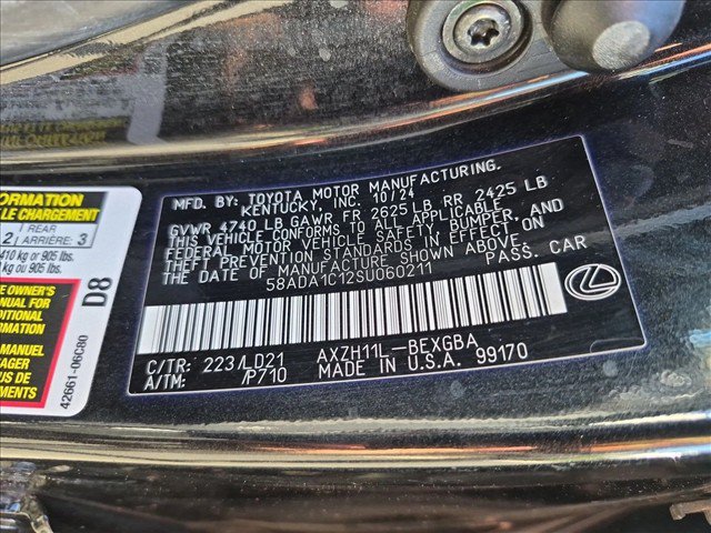 Used 2025 Lexus ES 300h w/ Premium Package FWD image 26