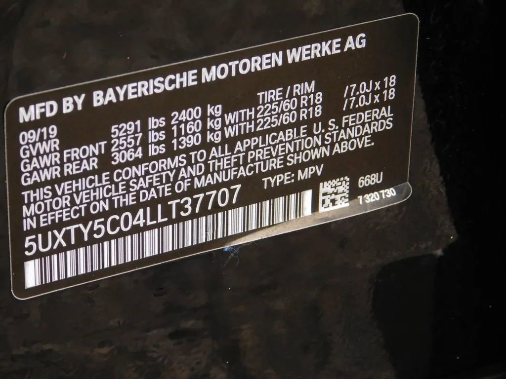 Used 2020 BMW X3 xDrive30i w/ Convenience Package image 29