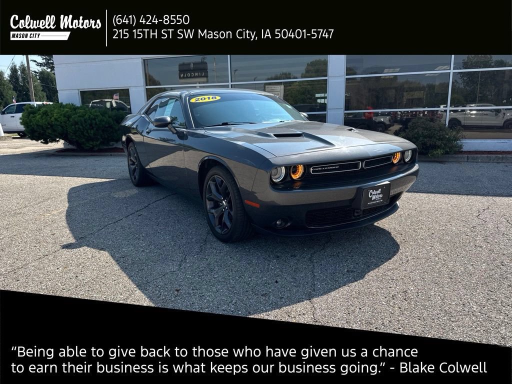 Used 2018 Dodge Challenger SXT Plus