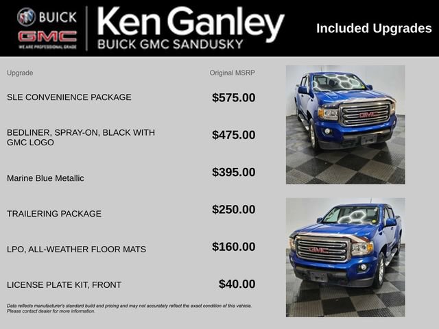 Used 2018 GMC Canyon SLE w/ SLE Convenience Package image 3