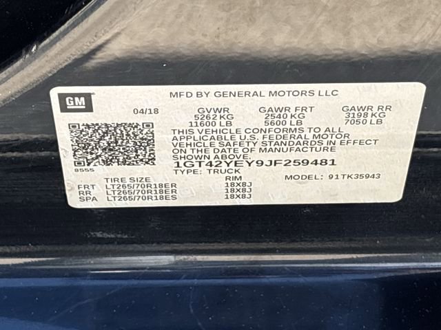 Used 2018 GMC Sierra 3500 Denali w/ Duramax Plus Package AWD/4WD image 35