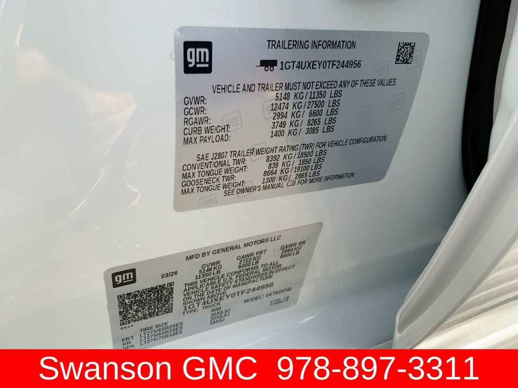 New 2026 GMC Sierra 2500 Denali Ultimate w/ Snow Plow Prep/Camper Package AWD/4WD image 34