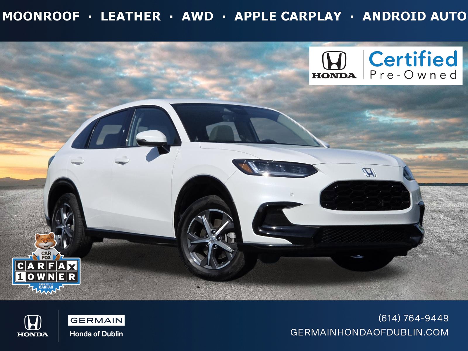 Certified 2025 Honda HR-V EX-L