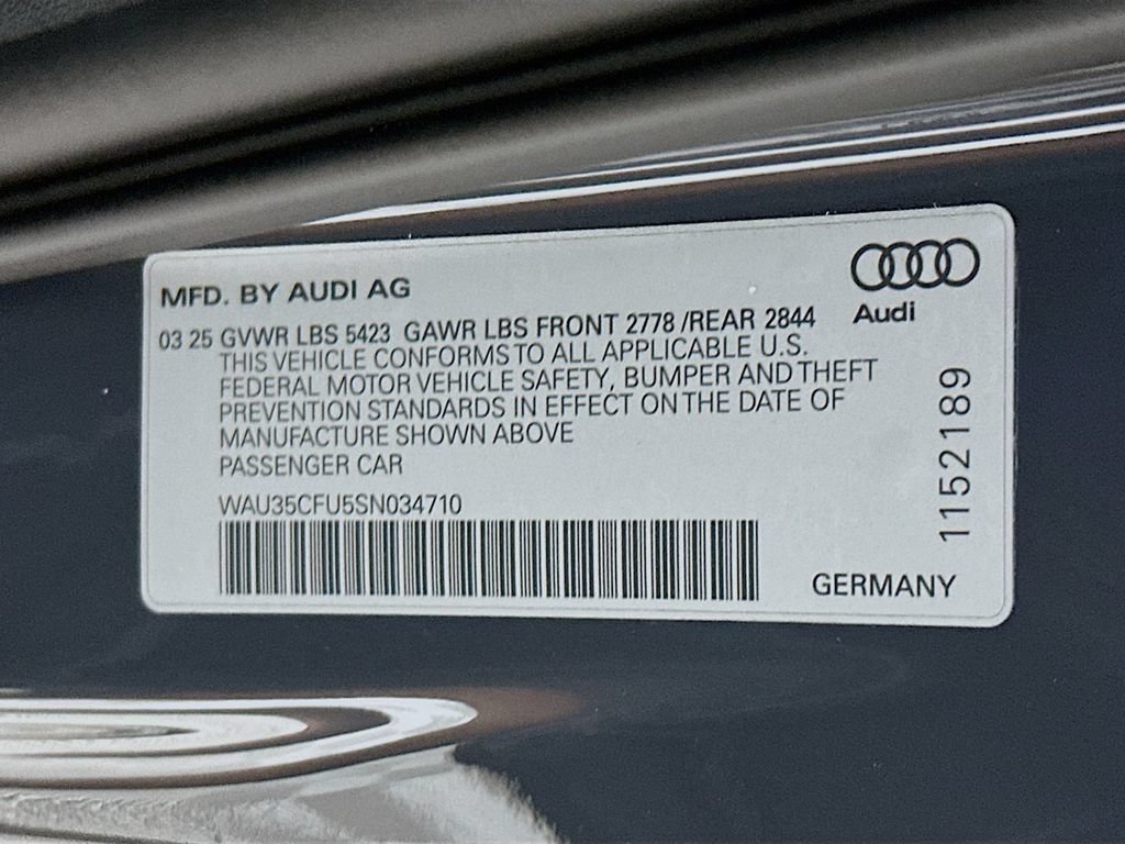 Used 2025 Audi S5 Prestige AWD/4WD image 27