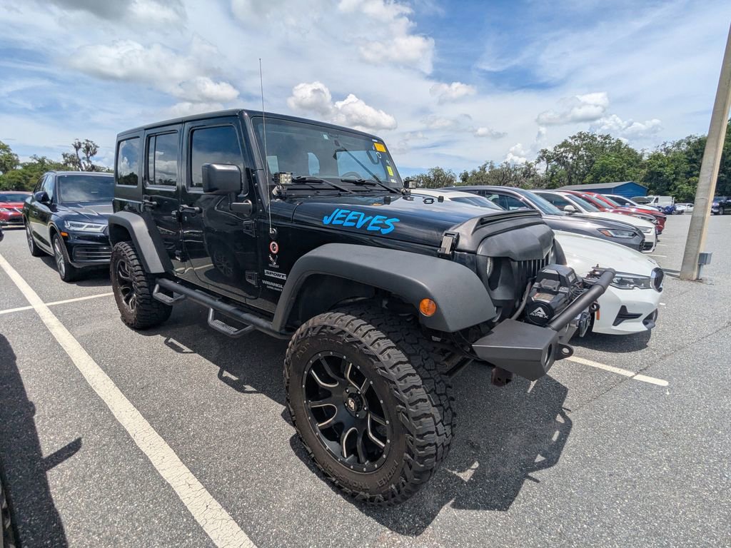 Used 2017 Jeep Wrangler Unlimited Sport w/ LED Lighting Group AWD/4WD image 1