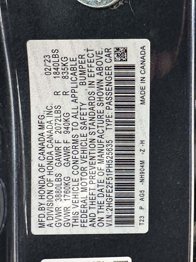 Used 2023 Honda Civic Sport image 31