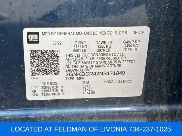 Used 2022 Chevrolet Blazer LT FWD image 10