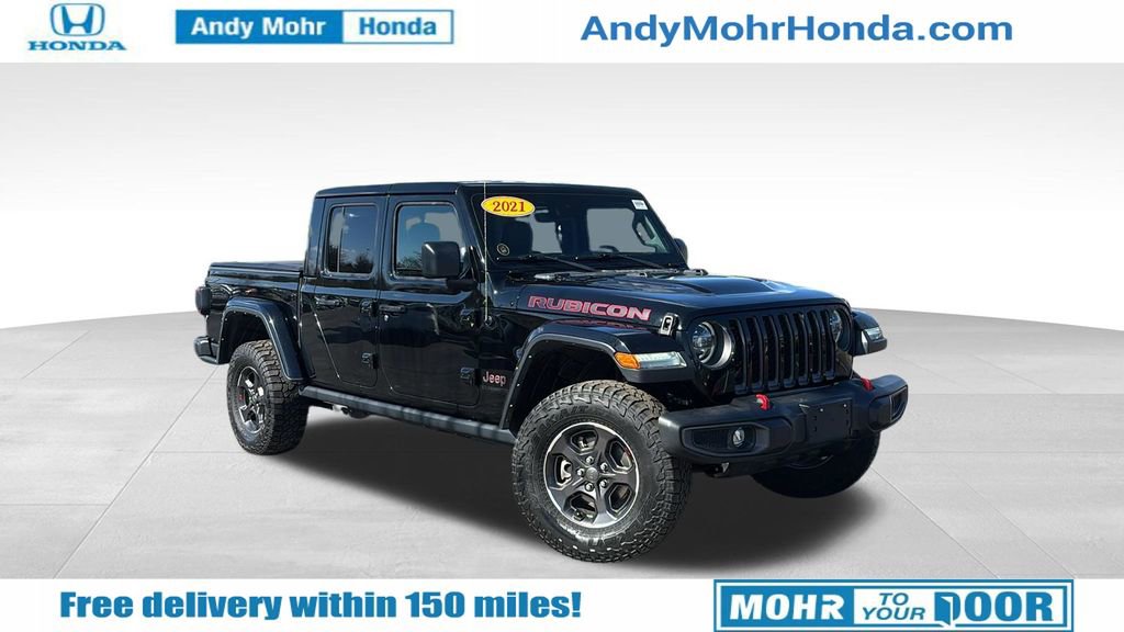 Used 2021 Jeep Gladiator Rubicon AWD/4WD image 1