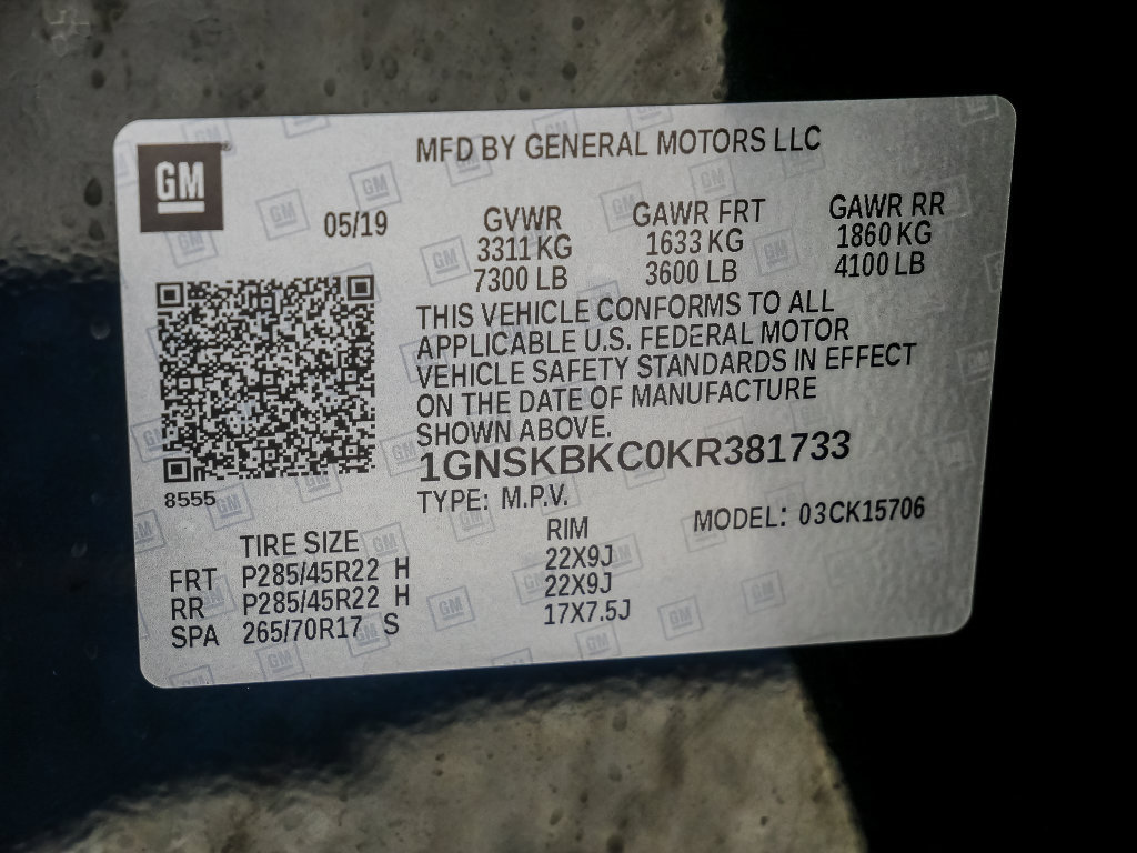 Used 2019 Chevrolet Tahoe LT AWD/4WD image 37