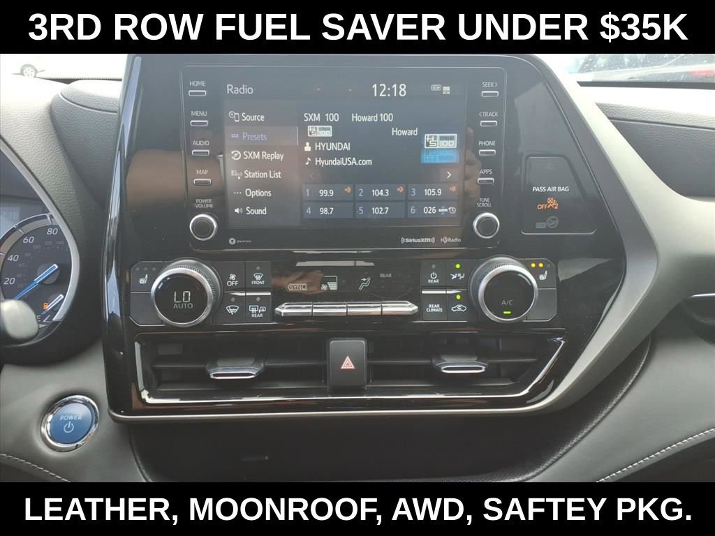 Used 2022 Toyota Highlander XLE AWD/4WD image 22