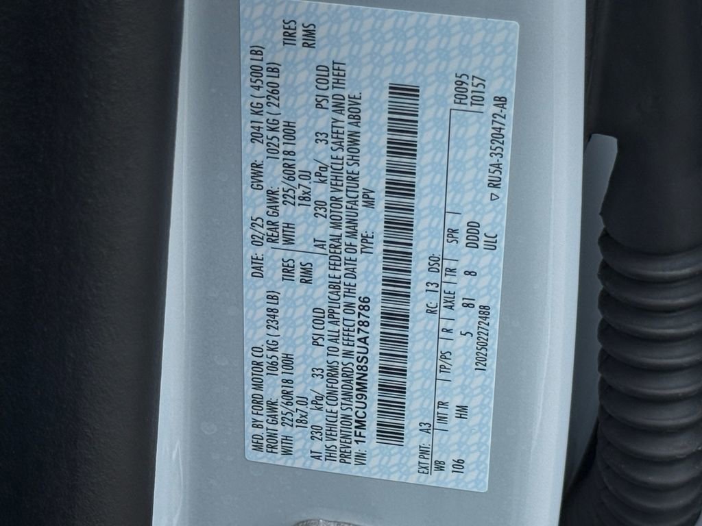 Used 2025 Ford Escape ST-Line w/ Tech Pack #1 image 27