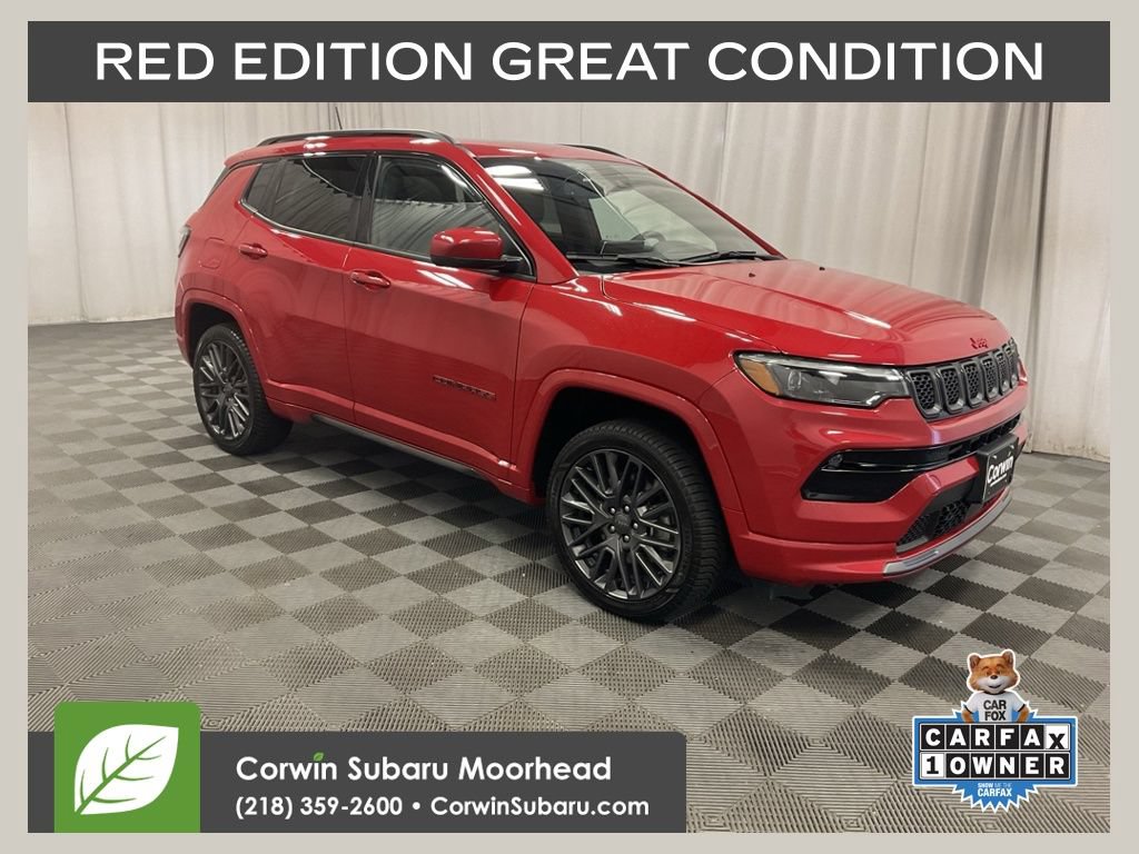 Used 2023 Jeep Compass Limited w/ Elite Group for (Red) Edition AWD/4WD image 1