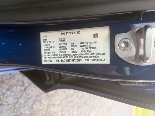 Used 2022 Tesla Model 3 Performance AWD/4WD image 16