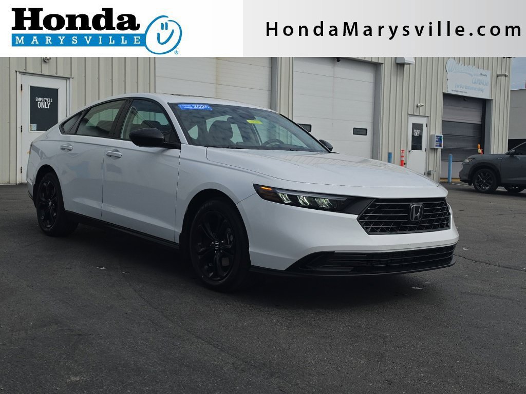 Certified 2025 Honda Accord SE