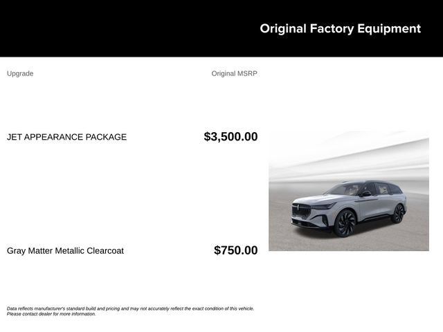 New 2026 Lincoln Nautilus Reserve w/ Jet Appearance Package AWD/4WD image 9