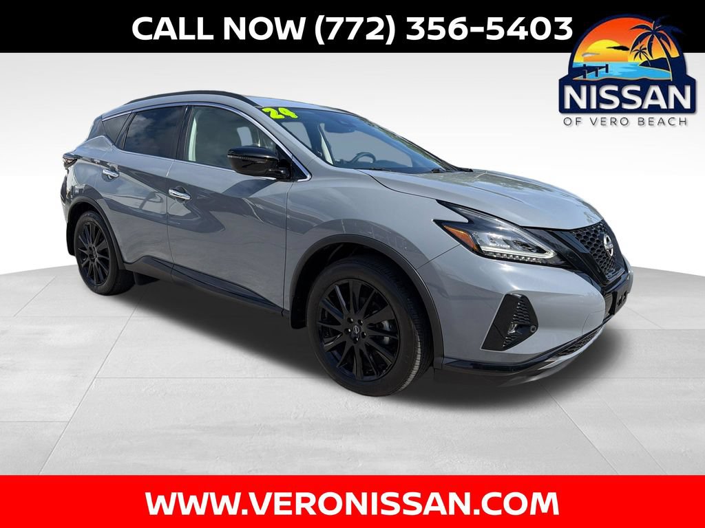 Certified 2024 Nissan Murano SV w/ SV Midnight Edition Package