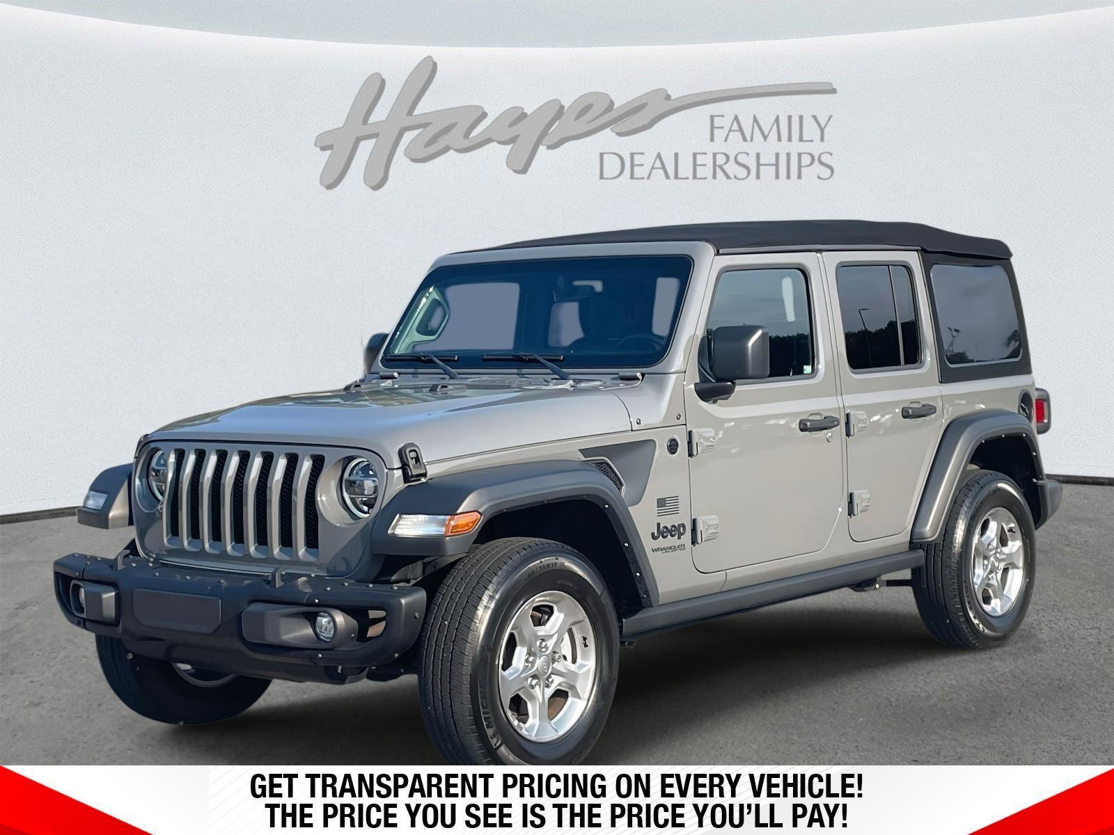 Used 2021 Jeep Wrangler Unlimited Sport