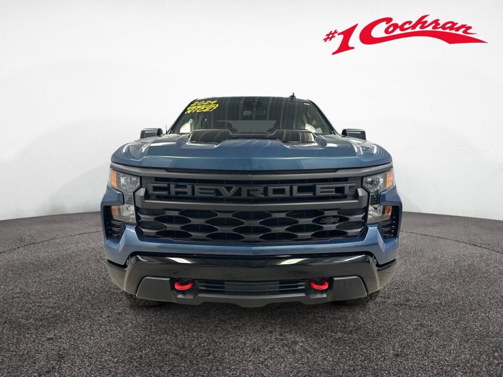 Certified 2024 Chevrolet Silverado 1500 Custom Trail Boss w/ LPO, Dark Essentials Package image 32