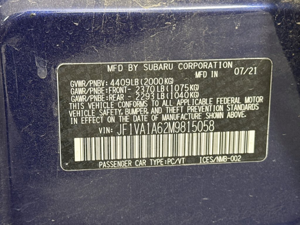 Used 2021 Subaru WRX AWD/4WD image 29