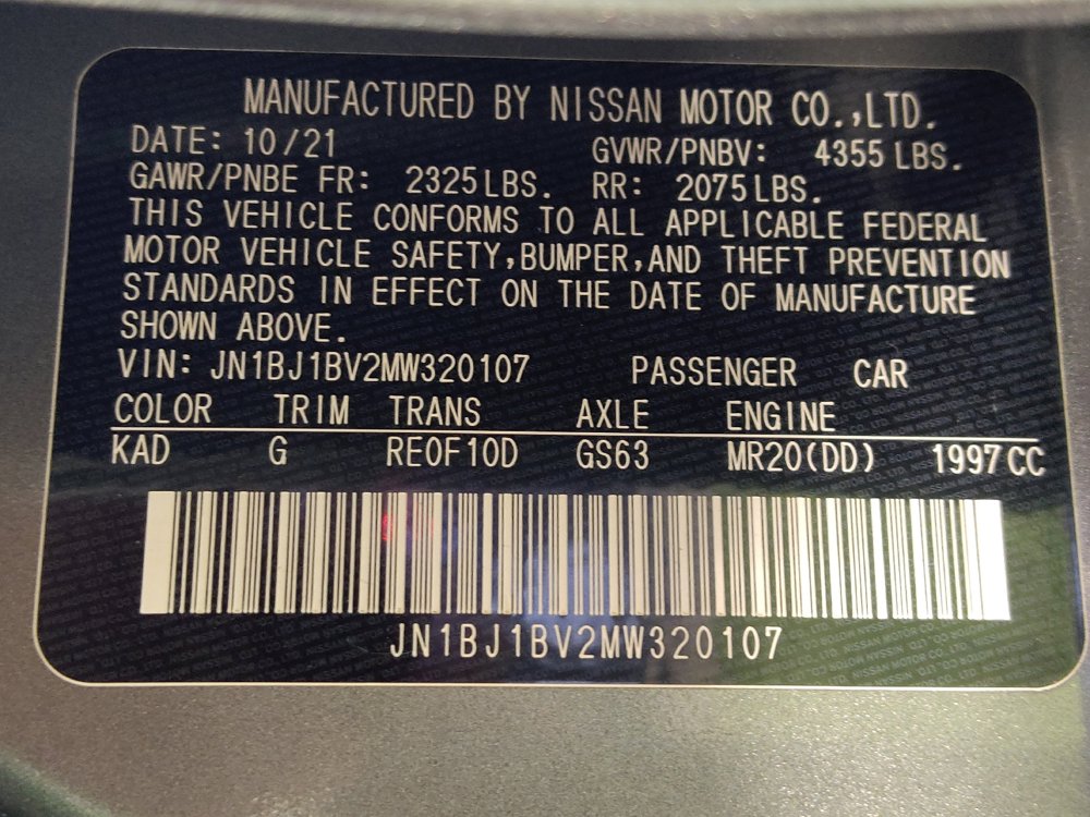 Used 2021 Nissan Rogue Sport SV FWD image 33