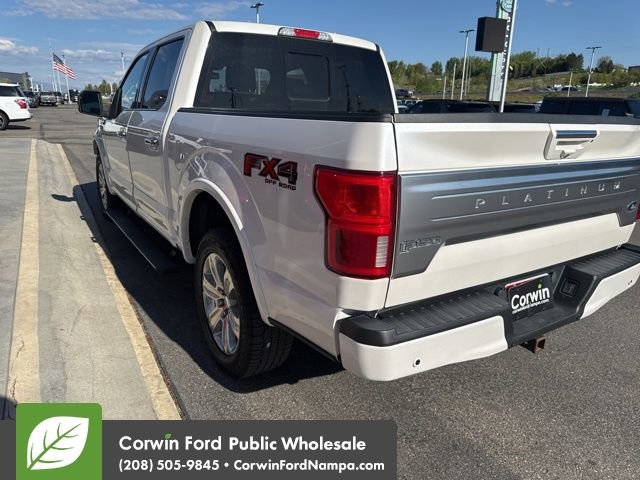 Used 2018 Ford F150 Platinum w/ Technology Package AWD/4WD image 4
