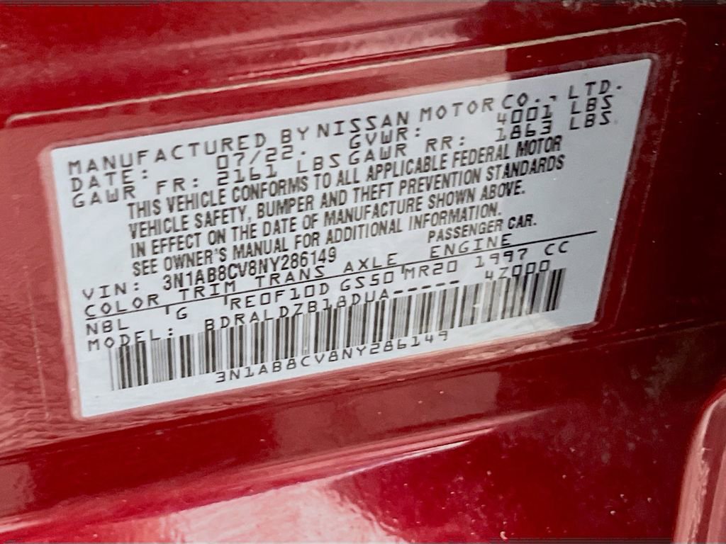 Used 2022 Nissan Sentra SV image 27