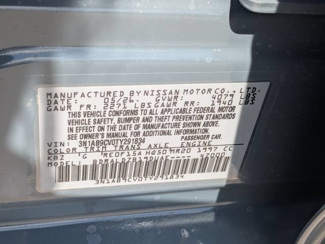 New 2026 Nissan Sentra SV w/ SV Convenience Package FWD image 35