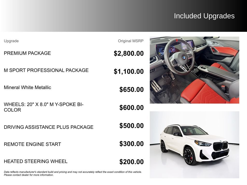 Used 2025 BMW X1 M35i w/ Premium Package AWD/4WD image 5