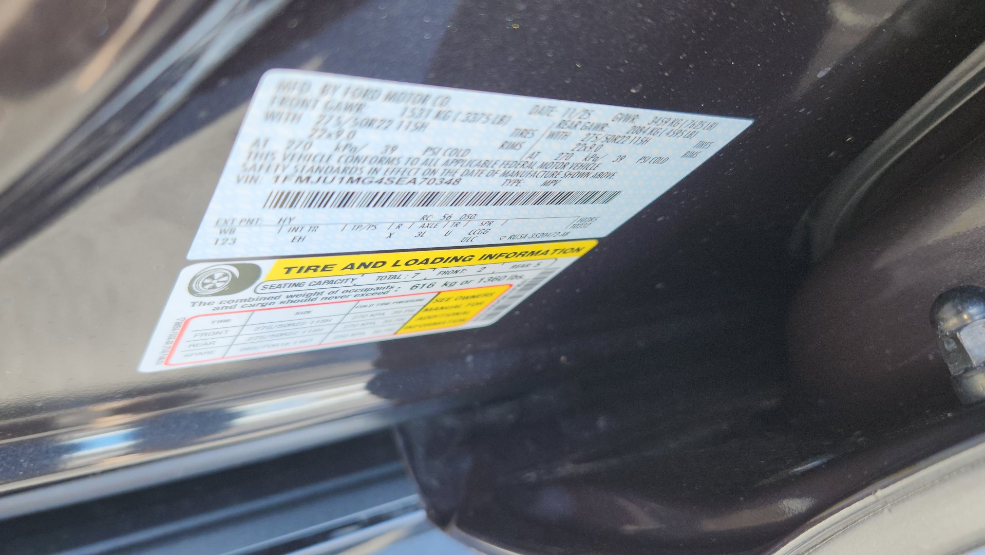 New 2025 Ford Expedition Platinum w/ Stealth Performance Package image 22