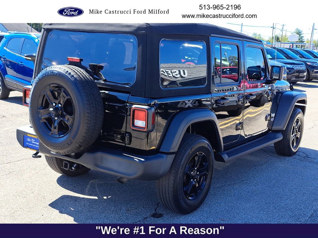 Used 2021 Jeep Wrangler Unlimited Sport image 5