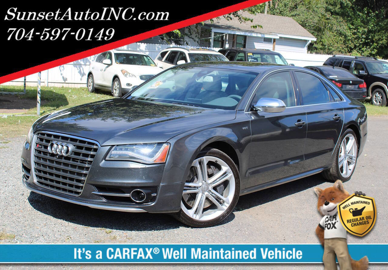 Used 2013 Audi S8 w/ Full Leather Pkg image 1