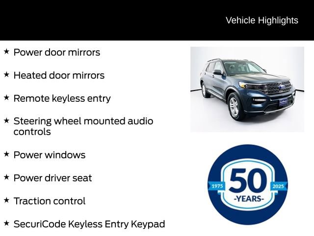 Certified 2022 Ford Explorer XLT w/ Equipment Group 202A AWD/4WD image 21