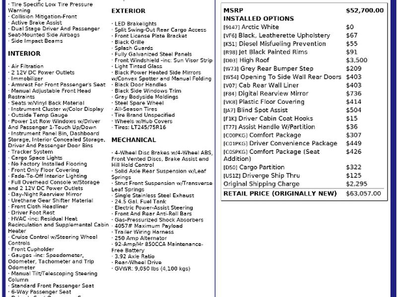 Used 2024 Mercedes-Benz Sprinter 2500 image 3