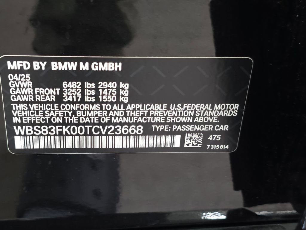 Certified 2026 BMW M5 w/ Executive Package AWD/4WD image 34