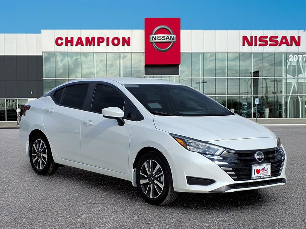 New 2025 Nissan Versa SV w/ Trunk Package FWD image 1