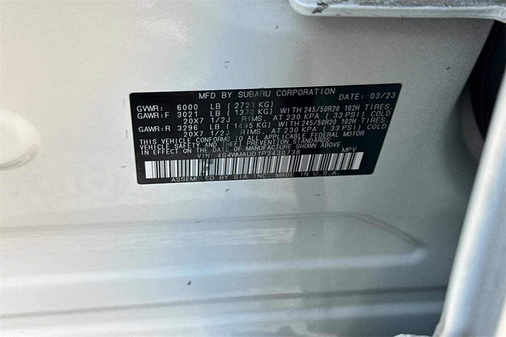 Used 2023 Subaru Ascent Limited w/ Technology Package image 32