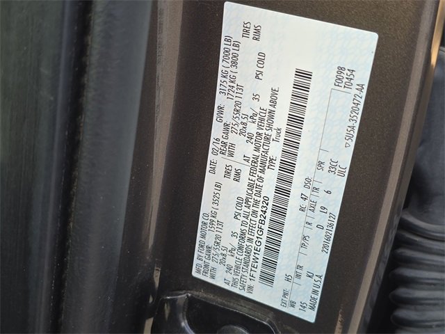 Used 2016 Ford F150 King Ranch w/ Equipment Group 601A Luxury image 17