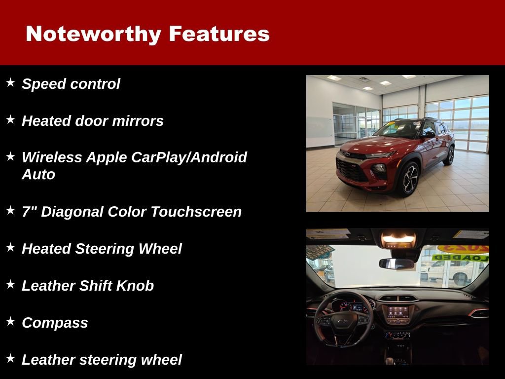 Used 2023 Chevrolet TrailBlazer RS image 21